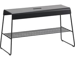 Zone Denmark A-Bench Outdoor Bank met plank 78,5 x 34 x 45 cm Black