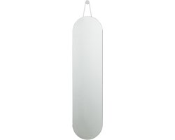 Zone Denmark A-Wall Mirror Wandspiegel 120 x 30 cm Soft Grey