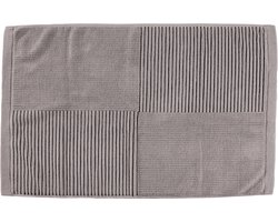Zone Denmark Classic Badmat - Absorberende Badkamermat - Hotelkwaliteit - 100% katoen - 1200g/m2 - 50 x 80 cm - Gull Grey (grijs)