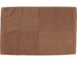 Zone Denmark Classic Badmat - Absorberende Badkamermat - Hotelkwaliteit - 100% katoen - 1200g/m2 - 50 x 80 cm - Terracotta