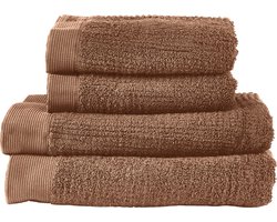 Zone Denmark Classic Handdoek 4 st. Terracotta