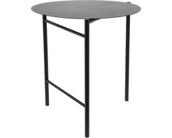 Zone Denmark Disc Tafel Dia 70 x 70 cm Black
