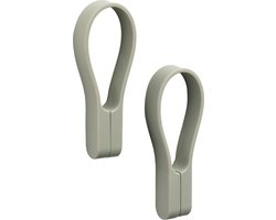 Zone Denmark Magnetische Handdoekclips - 2 Stuks - Eucalyptus (groen) - Handdoekhaakjes - Handdoekklemmetjes - Handdoeklusjes voor Badkamer of Keuken