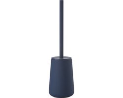 Zone Denmark Nova One Toiletborstel met Houder - WC Borstel Vrijstaand - Toilet & Badkamer Accessoires - Steen - 37 x 10,3 cm - Royal Blue (blauw)