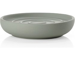 Zone Denmark Nova One Zeepbakje - Porseleinen Zeepschaaltje - Toilet & Badkamer Accessoires - Ø 11 cm - Matcha Green (groen)