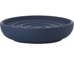 Zone Denmark Nova One Zeepbakje - Porseleinen Zeepschaaltje - Toilet & Badkamer Accessoires - Ø 11 cm - Royal Blue (blauw)