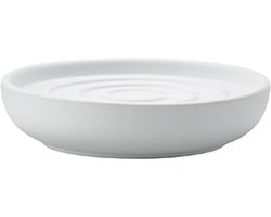 Zone Denmark Nova Zeepbakje - Porseleinen Zeepschaaltje - Toilet & Badkamer Accessoires - Ø 11 cm - Wit