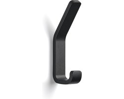 Zone Denmark Rim Dubbele haak 4 x 2 x 11,5 cm Black