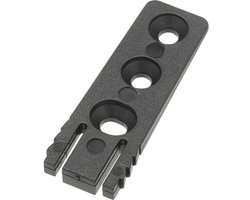 Zone Denmark Rim Muurbevestiging 4,7 x 1,7 x 0,7 cm Black