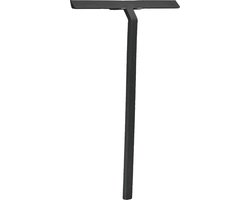Zone Denmark Rim Schraper met houder 52 x 30 cm Black- douchewisser - badkamer - trekker douche - siliconen materiaal - badkamer accessoires - douchecabine