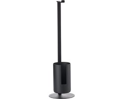 Zone Denmark Rim Vrijstaande toiletrolhouder Dia 20 x 75 cm Black