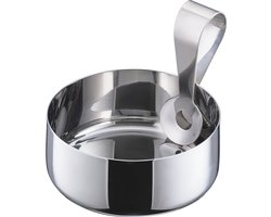 Zone Denmark Rocks Delicatessenbakje met lepel Large Dia. 10,7 x 4,5 cm Gepolijst staal
