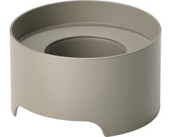 Zone Denmark Singles Theelichthouder Dia 7,5 x 4,2 cm Mud