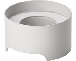 Zone Denmark Singles Theelichthouder Dia 7,5 x 4,2 cm Warm Grey