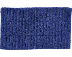 Zone Denmark Tiles Badmat 80 x 50 cm Indigo Blue
