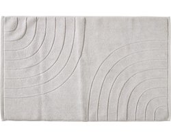 Zone Denmark Time Badmat 80 x 50 cm Soft Grey