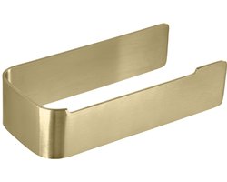 Zone Denmark Ume Toiletrolhouder - WC Rolhouder - WC Papier Houder - Wandmontage - Roestvrij staal - Toilet & Badkamer Accessoires - 16,4 x 7,6 x 4 - Goud