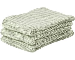 Zone Denmark Vaatdoek 27 x 27 cm 3 stuks Mint