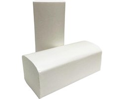ZONE Handdoekpapier Z-Fold Cellulose 2-Laags Z-vouw