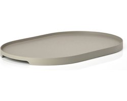 Zone - Singles - Dienblad 23cm ovaal Mud