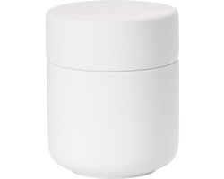 Zone Ume potje met deksel wit