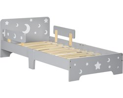 ZONEKIZ-Kinderbed-MDF-143x76x49cm-Grijs