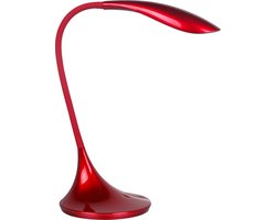 ZONIC Bureaulamp rood power LED SMD 5,5W/660lm