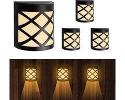 Zonne-energie Mesh Lamp - Tuinverlichting voor Binnenplaatsen - Duurzame Verlichting op Zonne-energie - Weerbestendig Design - Milieuvriendelijk en Efficiënt