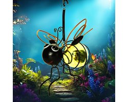 Zonne-energie Tuinverlichting - Solar Bijenlicht voor Buiten, Tuindecoratie Lampen, Perfecte Verlichting voor Pad, Terras en Gazon