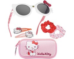 Zonnebril met UV-bescherming en haaraccessoires voor meisjes
