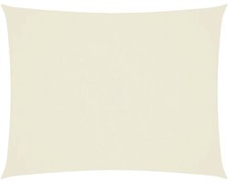 Zonnedoek - Schaduwdoek - Rechthoekig - 2x3 m - Waterafstotend Oxford Stof - UV-bescherming - Crème