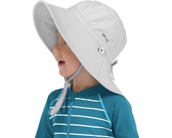 Zonnehoed met Nekflap voor Peuters en Kinderen UPF 50+ UV-Bescherming