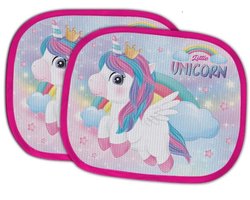 Zonnescherm Auto Baby & Kinderen Unicorn (2 stuks)