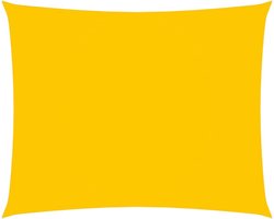 Zonnescherm rechthoekig 2x3 m oxford stof geel