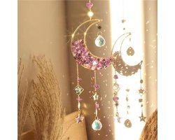 Zonnevanger met Kristal en Hanger voor Raamdecoratie