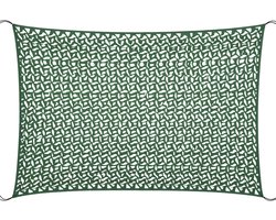 Zonnezeil Vierkant - Schaduwdoek Outdoor - Terras Bescherming - Camouflage Patroon - 300x400cm - Groen