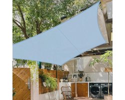 Zonnezeil Zonnescherm - Waterdicht - 3x3m - Hemelsblauw