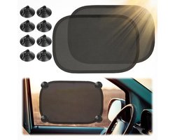 Zonwering voor Kinderen met 8 Zuignappen – UV-Bescherming 44 x 36 cm