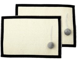 Zoofari Krabmatten voor tafel- en stoelpoten - 2 Stuks - 45 x 31 cm - incl pluche bal met geluid