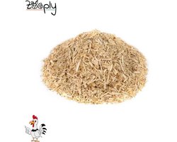 Zooply Hennepvezel - Bodembedekking - Absorberend & stofarm - Natuurlijk - 5 kg