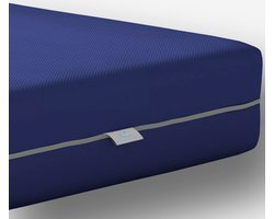 Zorgmatras - 90x200 - 20 CM - Waterdichte Incontinentie matras - Afritsbaar / Wasbaar - Koudschuim HR - Stevig
