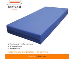 Zorgmatras Incontinentie - Waterdicht - Koudschuim Hybride - ca 17cm dik - 140x210cm