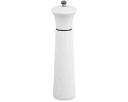Zout- en Pepermolen Houten Wit 21,5 cm - Peper- en Zoutmolen - Kruidenmolen - Zout en Peper Molen