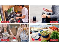 Zout- en peperpotten - zout- en peperschudders in verschillende maten - niet-giftige zout- en peperset voor thuis, kamperen, picknicks, lunchboxen - transparante zoutpeperset - klein, 4 stuks