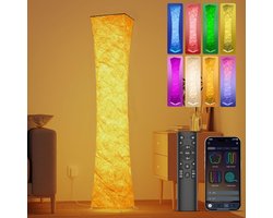 ZRSS® Hoeklamp - Staande Lamp - Vloerlamp LED - Sfeerlamp Woonkamer - Afstandsbediening en App