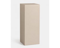 Zuil - Beige - 30 x 30 x 90 cm (lxbxh)