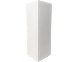 Zuil - Wit - 35 x 35 x 100 cm (lxbxh)