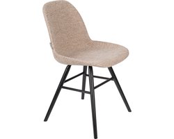Zuiver Albert Kuip Soft Eetkamerstoelen Beige - Set van 2