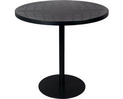 Zuiver Albert Tuintafel/ Bistrotafel Rond 80 cm Zwart