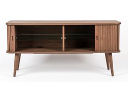 Zuiver Barbier Dressoir Hout Walnoot - Bruin